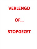 Verlengd of stopgezet? (UPDATE 2)